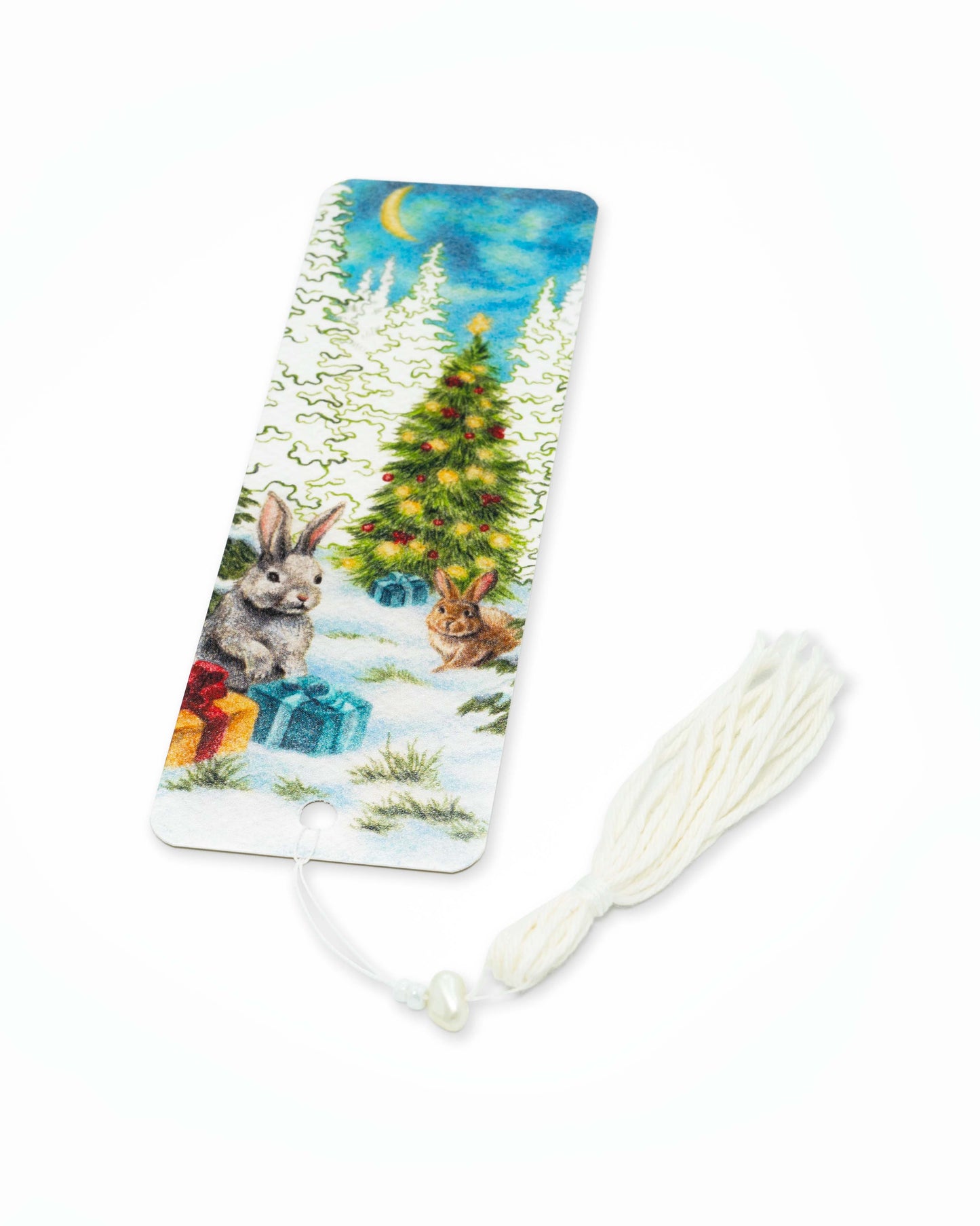 Jul i skogen bokmerke