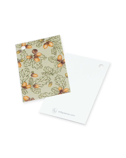 Eikenøtter gavelapper