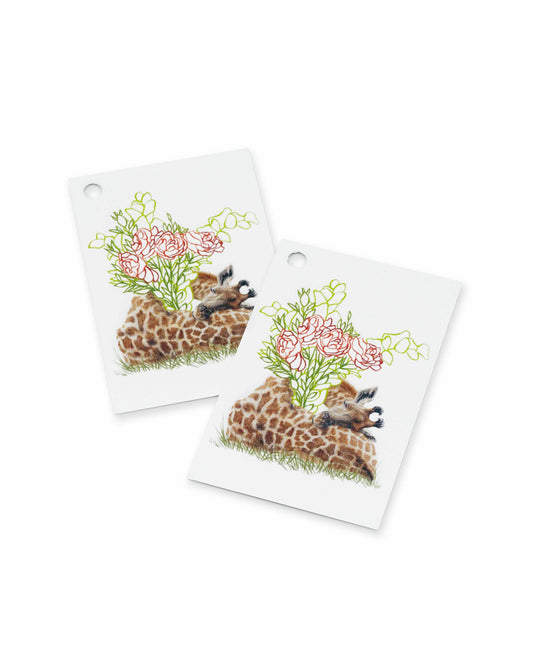 Søvnig giraff gavelapper