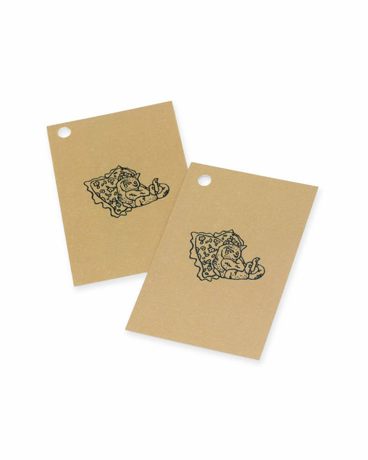 En søvnig katt gavelapper