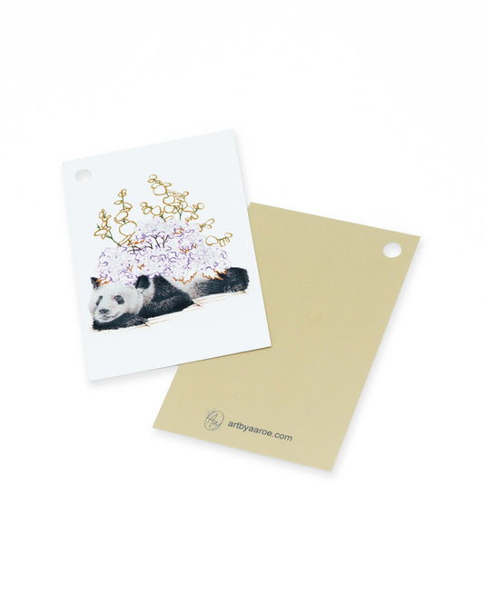 Søvnig panda gavelapper