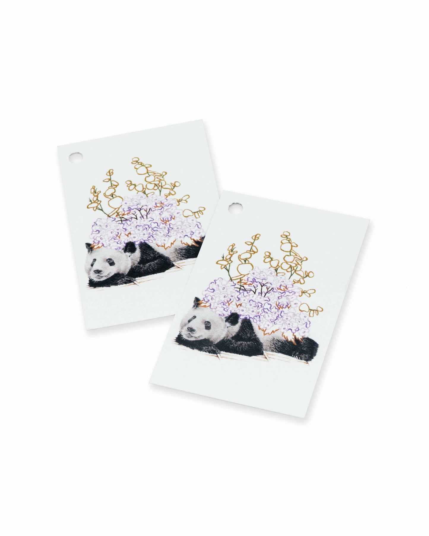 Søvnig panda gavelapper