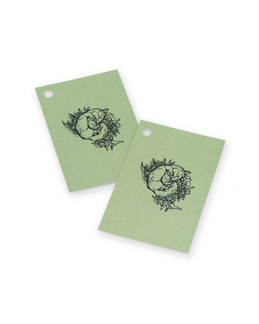 Søvnig vårdag gavelapper