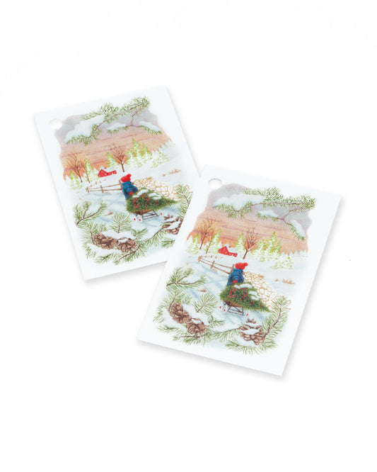 Hjem til jul gavelapper